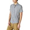 imageLucky Brand Mens Short Sleeve Linen Button Up ShirtBlack Iris
