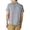 imageLucky Brand Mens Short Sleeve Linen Button Up ShirtBlack Iris