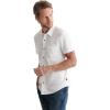 imageLucky Brand Mens Short Sleeve Linen Button Up ShirtBright White1