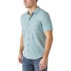 imageLucky Brand Mens Short Sleeve Linen Button Up ShirtSagebrush Green