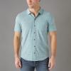 imageLucky Brand Mens Short Sleeve Linen Button Up ShirtSagebrush Green