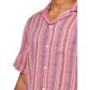 imageLucky Brand Mens Short Sleeve Linen Camp Collar ShirtRed Multi