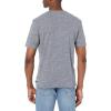 imageLucky Brand Mens Short Sleeve Linen HenleyBlack Iris