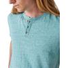 imageLucky Brand Mens Short Sleeve Linen HenleyHarbor Blue