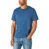imageLucky Brand Mens Short Sleeve Pima HenleyDark Denim