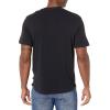 imageLucky Brand Mens Short Sleeve Pima HenleyJet Black