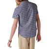 imageLucky Brand Mens Striped Short Sleeve ShirtBlue Stripe