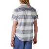 imageLucky Brand Mens Striped Short Sleeve ShirtBlueWhite Stripe