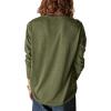 imageLucky Brand Mens Tencel Jersey Long Sleeve Henley310 Olive