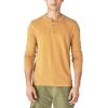imageLucky Brand Mens Weekend Slub Jersey Long Sleeve HenleyBuckthorn Brown