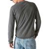 imageLucky Brand Mens Weekend Slub Jersey Long Sleeve HenleyJet Black