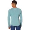imageLucky Brand Mens Weekend Slub Jersey Long Sleeve HenleyMineral Blue