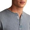 imageLucky Brand Mens Weekend Slub Jersey Long Sleeve HenleyProvincial Blue