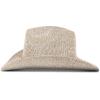 imageLucky Brand Womens Straw Cowboy Hat  Western  Woven  Wide Brim  Adjustable  Breathable  Straw  Sun ProtectionMetallic Straw  Champagne
