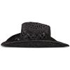 imageLucky Brand Womens Straw Cowboy Hat  Western  Woven  Wide Brim  Adjustable  Breathable  Straw  Sun ProtectionWoven Straw  Black