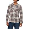 imageLucky Brand Mens Brushed Long Sleeve Knit ShirtingBrown Multi