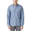 imageLucky Brand Mens Chambray Workwear Long Sleeve ShirtBlue Indigo