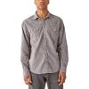 imageLucky Brand Mens Corduroy Western Long Sleeve ShirtFrost Gray