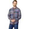 imageLucky Brand Mens Humboldt Plaid ShirtIndigoGold