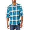 imageLucky Brand Mens Humboldt Plaid ShirtTeal  Nat