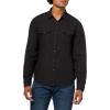 imageLucky Brand Mens Linen Western Long Sleeve ShirtPhantom
