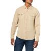 imageLucky Brand Mens Linen Western Long Sleeve ShirtVintage Khaki