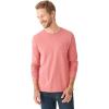 imageLucky Brand Mens Long Sleeve Crew Neck One Pocket French Rib Thermal ShirtRed Heather