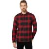 imageLucky Brand Mens Long Sleeve Plaid Workwear Cloud Soft Flannel ShirtRed Plaid