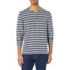 imageLucky Brand Mens Long Sleeve Venice Burnout TeeNavy Multi