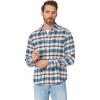 imageLucky Brand Mens Plaid Utility Cloud Soft Long Sleeve FlannelBlue Plaid