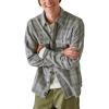 imageLucky Brand Mens Plaid Utility Long Sleeve Flannel ShirtGrey Malange