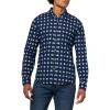 imageLucky Brand Mens Printed 1 Pocket Long Sleeve ShirtIndigo Multi