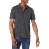 imageLucky Brand Mens Short Sleeve Linen Button Up ShirtBlack
