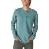 imageLucky Brand Mens Weekend Slub Jersey Long Sleeve HenleyDress Blues