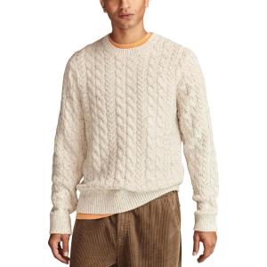 imageLucky Brand Mens Cable Crew Neck SweaterTofu
