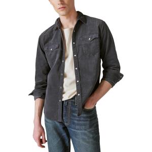 imageLucky Brand Mens Corduroy Western Long Sleeve ShirtParisian Nights