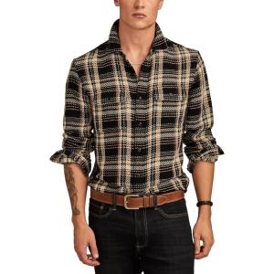 imageLucky Brand Mens Herringbone HumboldtBlack Plaid