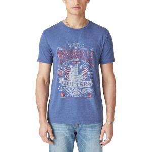 imageLucky Brand Mens Miller Girl Graphic TeeBlue Depths