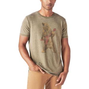 imageLucky Brand Mens Miller Girl Graphic TeeDark Olive