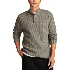 imageLucky Brand Mens NEP 14 Mock Neck Sweater209 Mahogany