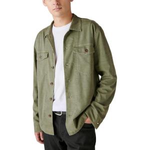 imageLucky Brand Mens Rolling Stones Over ShirtFour Leaf Clover