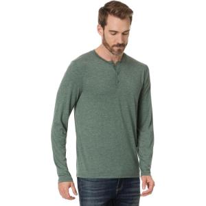 imageLucky Brand Mens Tencel Jersey Long Sleeve HenleyCilantro