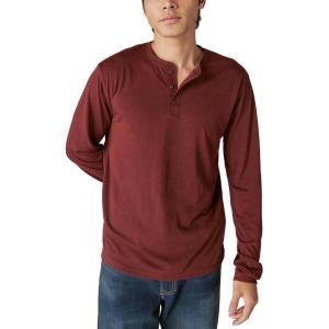 imageLucky Brand Mens Tencel Jersey Long Sleeve HenleyPort Royale