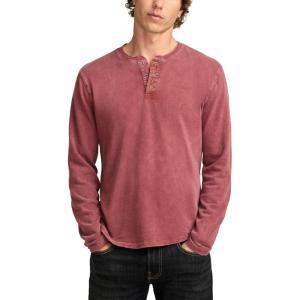 imageLucky Brand Mens Weekend Slub Jersey Long Sleeve HenleyCabernet