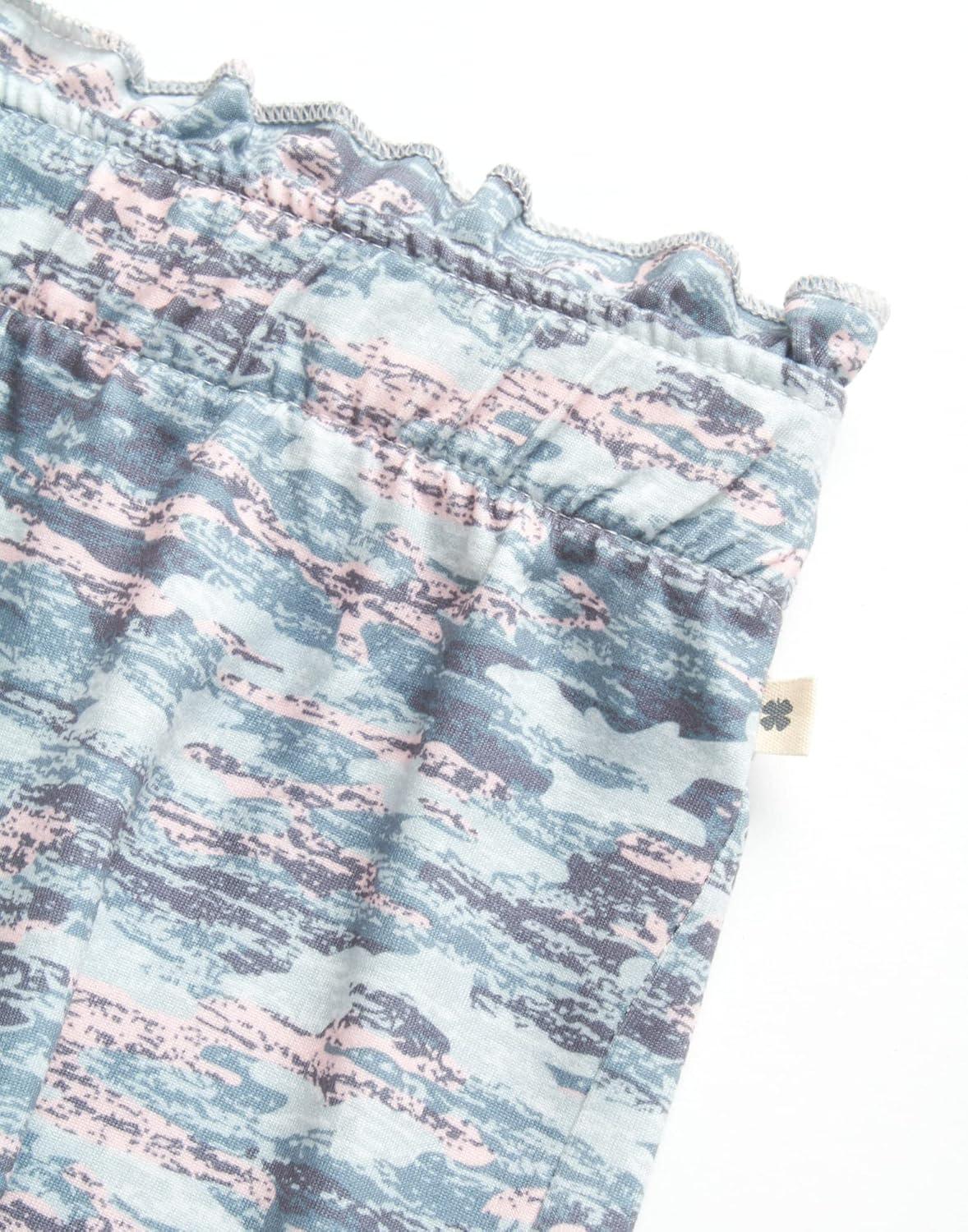 imageLucky Brand womens Drapy Graphic Tee Tshirt and Short Pajama SetVintage Camo