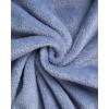 imageLucky Brand Womens Bathrobe Fleece Shawl Collar Belted Robe with HoodBlue