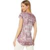 imageLucky Brand Womens Printed Scoop Neck TeePink Combo