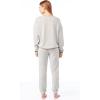 imageLucky Brand Womens Super Soft Hacci Long Sleeve and Pant Lounge SetHeather Gray