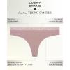 imageLucky Brand Womens Thong Panties 10PackGardeniaNaturalSilver SconceBlackMulti