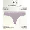 imageLucky Brand Womens Underwear  5 Pack Stretch Thong PantiesBlue IrisGardeniaSilver SconceBlueMulti